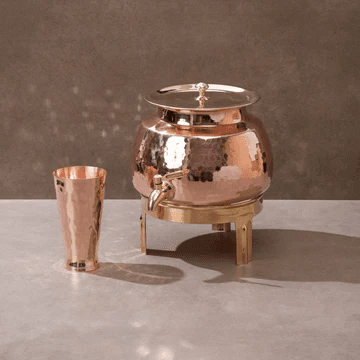 Finished brass utensils