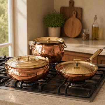 Crafting brass utensils