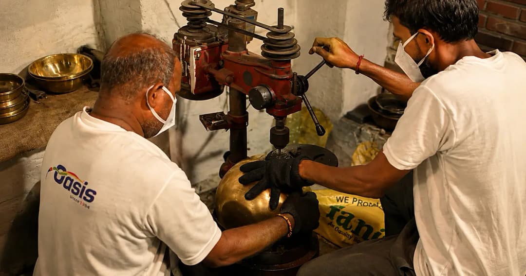 Traditional Shudyam craftsmanship