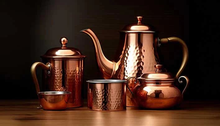 Artisan crafting a Shudyam brass vessel